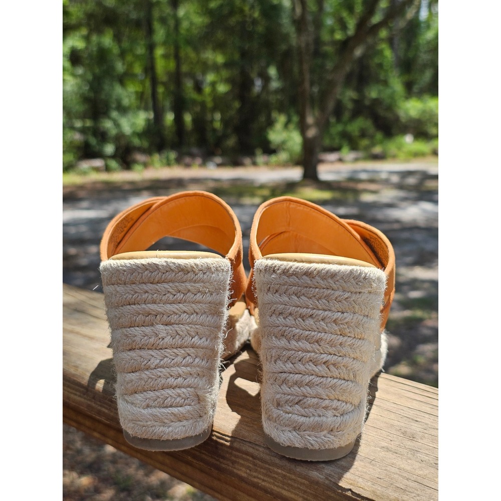 J.Crew Womens Espadrille Wedge Sandals Crisscross BQ431 Size 9 - Picture 4 of 6